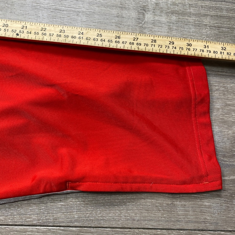 Adidas Track Pants Womens L Red 3-Stripe Trefoil Originals Athletic Loungewear - Picture 8 of 9